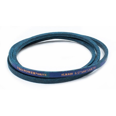 D&D 4LK800 80" Outside Length, 1/2" Top Width, 1 Ribs 4LK800